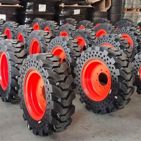 good skid steer tires|solid cushion skid steer tires.